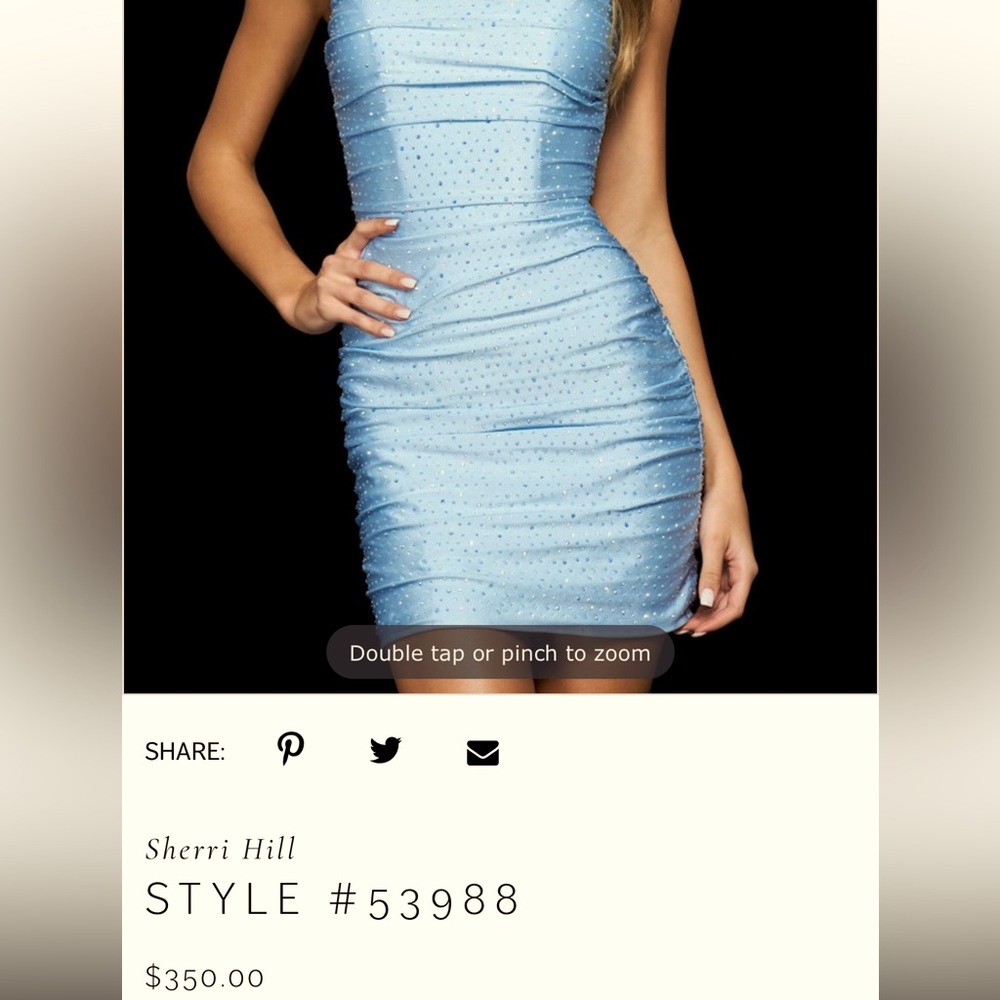 Sherri Hill semi formal dress